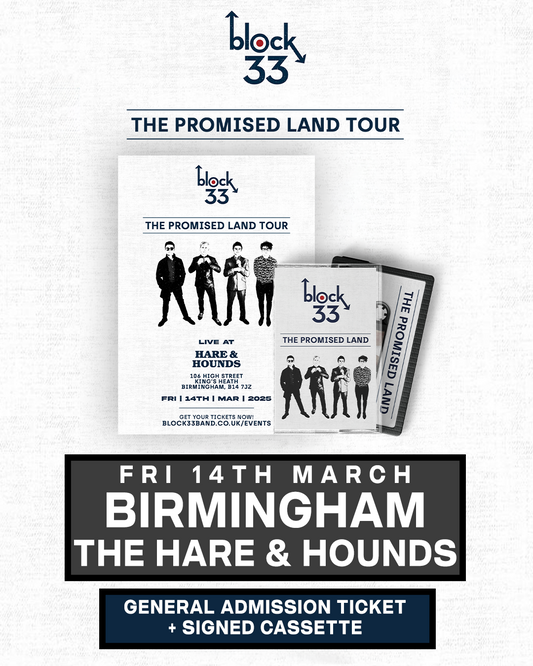 Birmingham | The Hare & Hounds | 14/03/25 - [Birmingham] General Admission + Signed Cassette