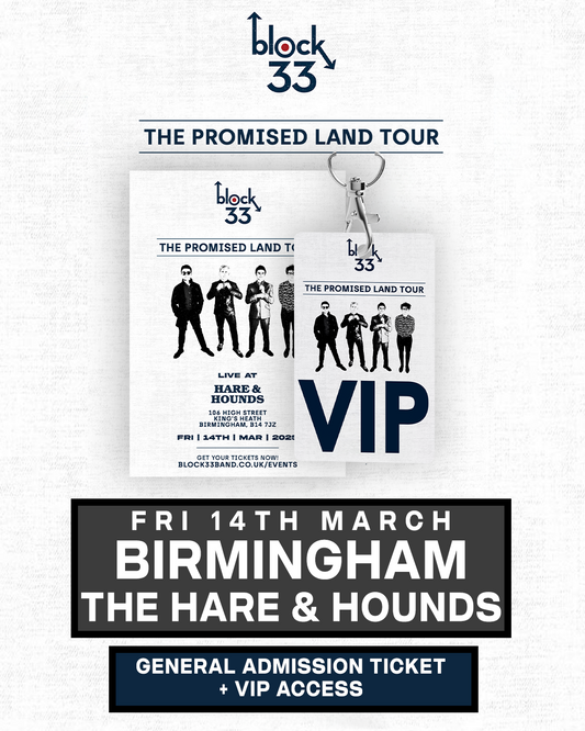 Birmingham | The Hare & Hounds | 14/03/25 VIP