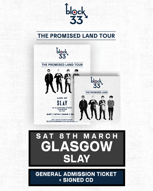 Glasgow | Slay | 08/03/25 - [Glasgow] General Admission + Signed CD