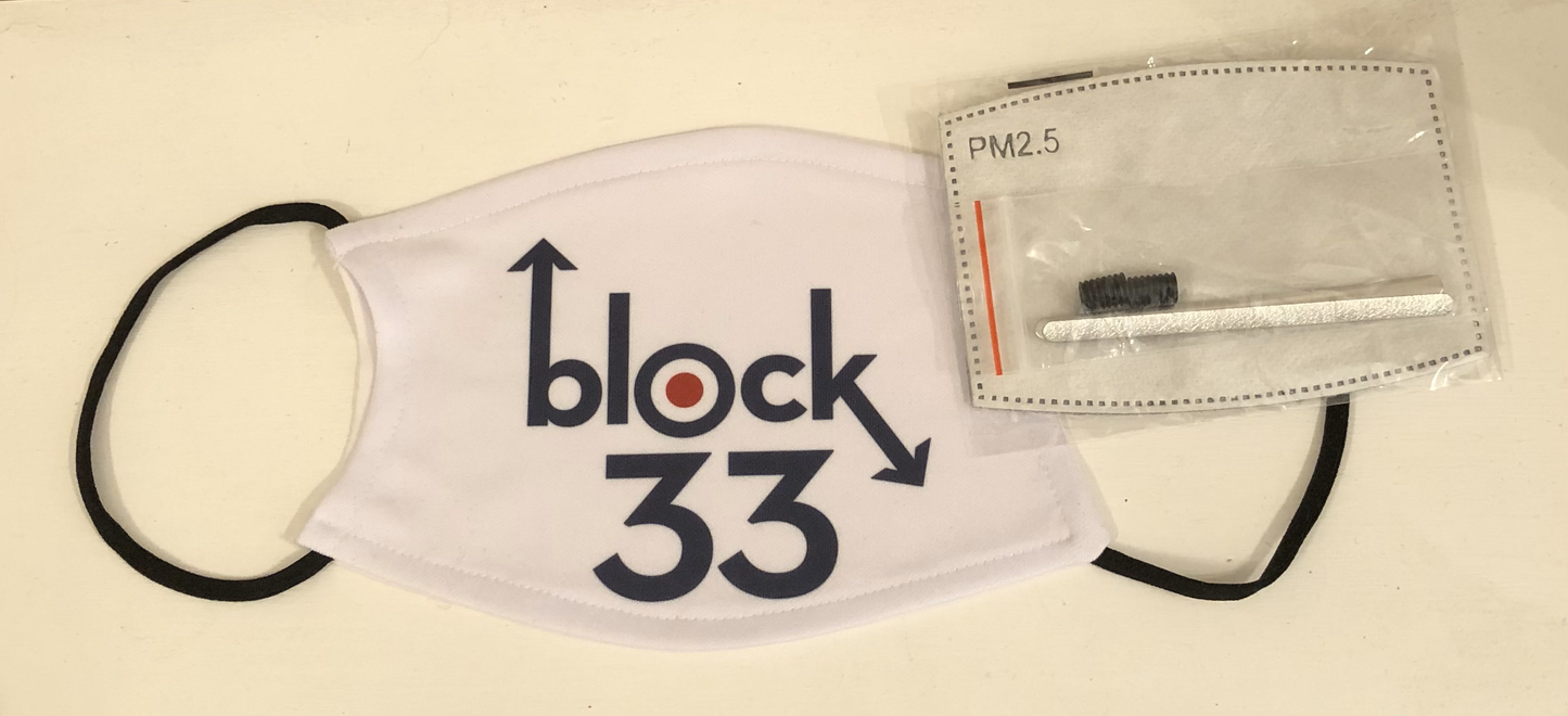 Block 33 face mask