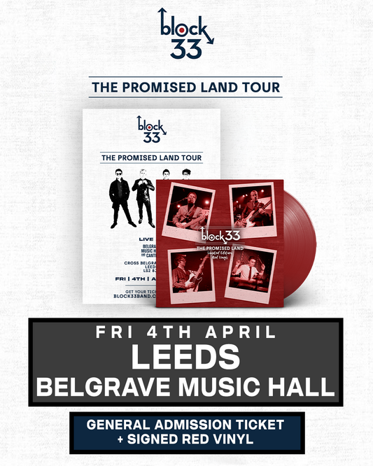 Leeds | Belgrave Music Hall | 04/04/25 - [Leeds] General Admission + Signed Red Vinyl