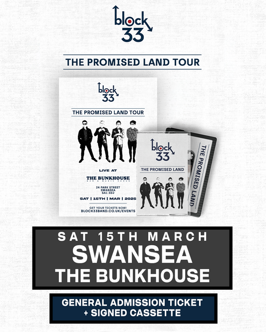 Swansea | The Bunkhouse | 15/03/25 - [Swansea] General Admission + Signed Cassette