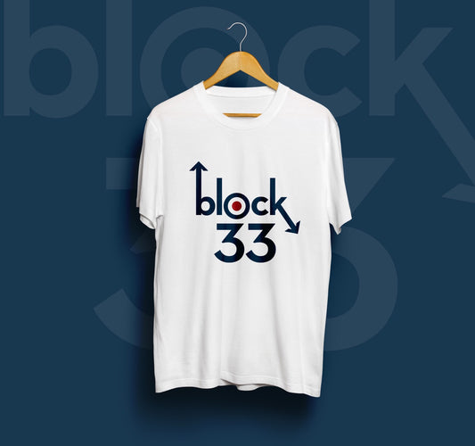 Block 33 T-Shirt - Classic Logo